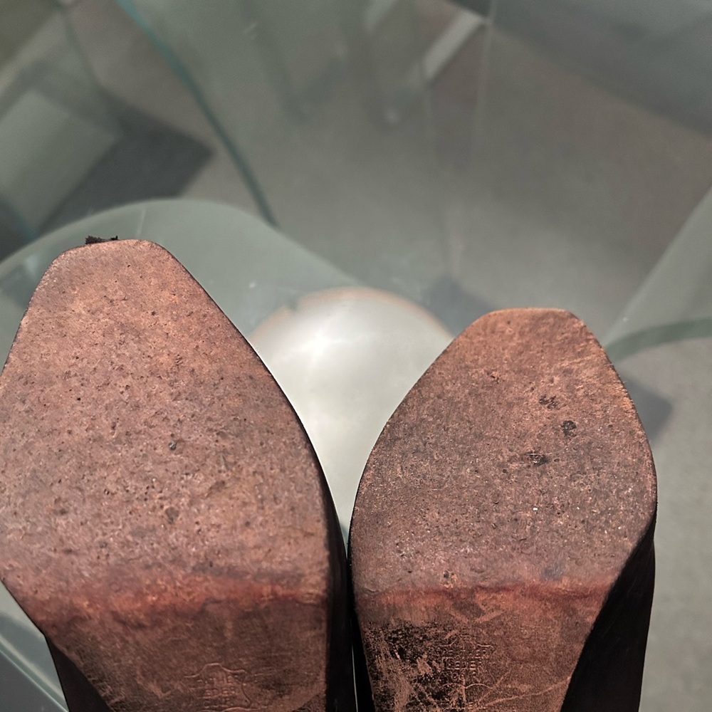 Vintagee peep toe shoes by Charles Jourdan